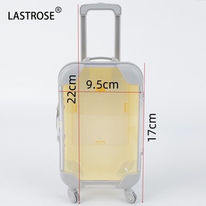 Bán buôn Mini Vali 3D Mink lông mi bao bì hộp PVC thời trang túi xách vali lashbox dễ thương lông mi bao bì trường hợp - Product Image 6