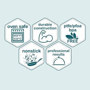 Bandeja para <span class=keywords><strong>pizza</strong></span> de plato hondo de 14 pulgadas, utensilios para hornear antiadherentes de acero al carbono para <span class=keywords><strong>pizza</strong></span> estilo <span class=keywords><strong>Chicago</strong></span>, pasteles de galletas, pizzas de corteza gruesa y más - Product Image 6