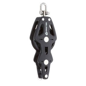 Poulie rotative/extensible Master BP-0520F à roue unique, diamètre de la roue 50 mm et diamètre du fil 10 mm, quincaillerie marine - Product Image 3