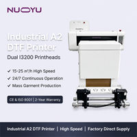 Nueva Impresora Automática Premium A2 DTF Todo en Uno con Dos Cabezales I3200, Máquina de Transferencia de Calor de Detalle Fino para Ropa de Marca de Moda