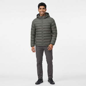 Veste pour hommes Vestes pour hommes Nouveau logo personnalisé Meilleur style Vestes matelassées pour hommes et manches longues Respirantes - Product Image 1