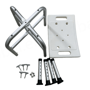 CA708 Aluminum Alloy Lightweight High Quality <b>Shower</b> <b>Chair</b> Customized Elderly Safety Equipment Height Adjustable Foldable Design - Product Image 5