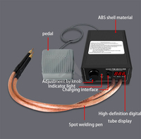 Machine de soudage par points portable haute puissance 8000W batterie au lithium portable 18650 soudeuse par points