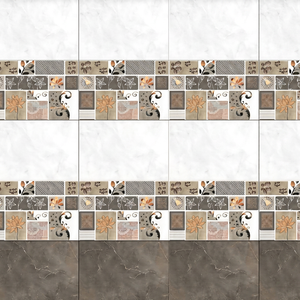 Nouvelles carreaux muraux en céramique indiens pour cuisine, avec isolation thermique et résistance au feu, design moderne et classique pour l'intérieur de villa - Product Image 1