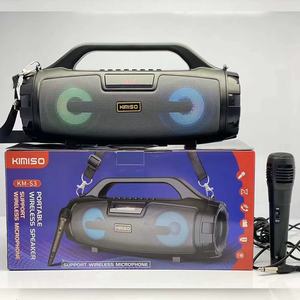 S3 Altavoz portátil BT portátil Micrófono de cinta K Gran cañón <span class=keywords><strong>Ares</strong></span> Altavoz de tarjeta de micrófono de graves pesados - Product Image 3