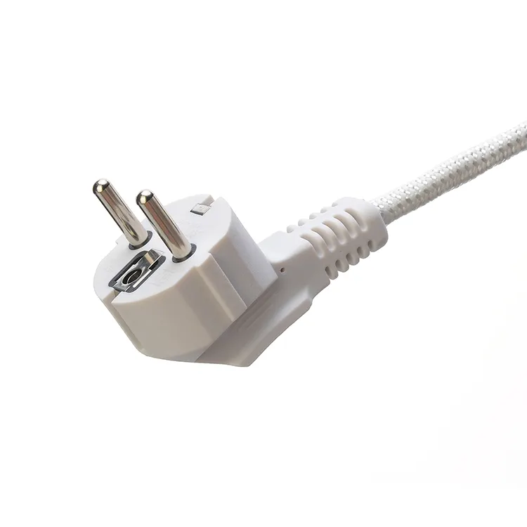 16A elektrisches Eisen Baumwoll kabel VDE Schwarz Weiß Wechselstrom kabel Dampf Haushalts gerät