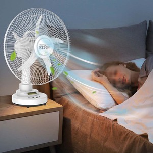 Ventilateur de bureau mini AC/DC transfrontalier Winningstar avec interface USB et double réglage de vitesse, 14/16 pouces - Product Image 3