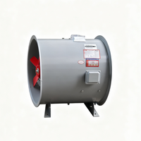 Hochtemperatur-Rauchabzugs-Axialventilator Geräuscharmer 380V Industrieventilator Kanalmontage Leistungsstarker Abluftventilator Wärme