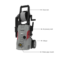 1600w Vertical Ménage Haute Pression Voiture Machine À Laver Interpump Nettoyeur Haute Pression Électrique Conduit-nettoyage Jet D'eau Propulsion
