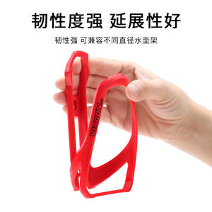 Porte-bidon de vélo Viron rouge, léger, en matériau PC, accessoire pour vélo de route - Product Image 4