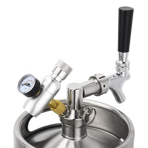 Chất lượng cao thép không gỉ dự thảo bia growler tap Dispenser cho 2L/3.6L/4L/5L/10L Mini keg hệ thống - Product Image 3