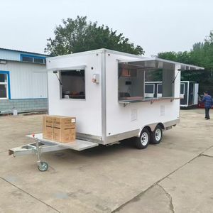 Remolque Móvil para Servicio de Alimentos, Estación Profesional de Baño, Mesa Hidráulica de Peluquería, Sistema de Agua Autónomo, Dulces y Snacks - Product Image 6