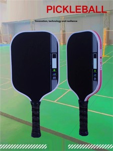 Raquette de pickleball en fibre de carbone T700 de quatrième génération, noyau en mousse texturée mate, construction monobloc pressée à chaud, poids de 230 g - Product Image 1