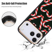 Fundas de Teléfono Personalizadas de Lujo con Logotipo Personalizable, Impresión UV, Resistentes a Impactos, TPU+PC, Sublimación, para iPhone 17 16 15 14 Pro Max