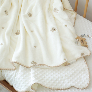 <span class=keywords><strong>Couverture</strong></span> pour bébé à pois minky <span class=keywords><strong>rose</strong></span> par sublimation <span class=keywords><strong>couverture</strong></span> pour bébé écologique <span class=keywords><strong>couverture</strong></span> pour bébé marque privée en polaire au design personnalisé - Product Image 4