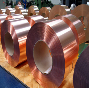 ASTM <span class=keywords><strong>C10400</strong></span> C10500 C10700 Bobina de alambre de cobre Hoja de chatarra de malla 99.99% C11000 TU1 TP2 Bobina de cobre/lámina de cobre - Product Image 2