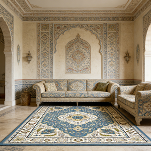 <span class=keywords><strong>Tapiz</strong></span> Real Europeo Clásico, Alfombra Grande Disponible en Tamaños Personalizables <span class=keywords><strong>para</strong></span> una Decoración <span class=keywords><strong>de</strong></span> Piso Lujosa en Dormitorios <span class=keywords><strong>de</strong></span> Palacios - Product Image 2