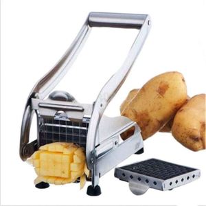 Modern Stainless Steel Manual Potato <b>Cutter</b> with <b>Vegetable</b> and Fries Cutting Functions Kitchen Dicing Tool - Product Image 3