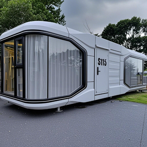 Casa de cápsulas con cocina y <span class=keywords><strong>baño</strong></span>, cabina modular rentable para hoteles o casas pequeñas - Product Image 3