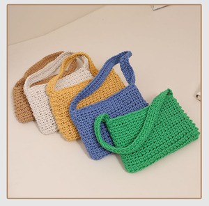 Borsa a mano in <span class=keywords><strong>filo</strong></span> di cotone intrecciato <span class=keywords><strong>borse</strong></span> da donna nuova borsa a tracolla <span class=keywords><strong>per</strong></span> borsa a mano all'<span class=keywords><strong>uncinetto</strong></span> <span class=keywords><strong>per</strong></span> le donne - Product Image 6