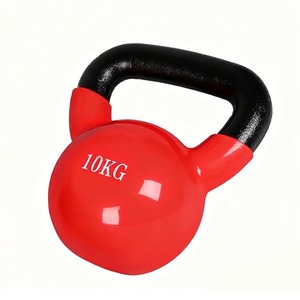Kettlebells de fitness en fonte revêtues de vinyle antidérapant, prix de gros direct usine - Product Image 4