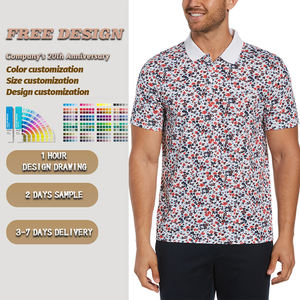 OEM Diseño Rendimiento Sublimación Logotipo personalizado Deportes Suave Absorbe la humedad Camisetas de golf para jóvenes Polos - Product Image 1