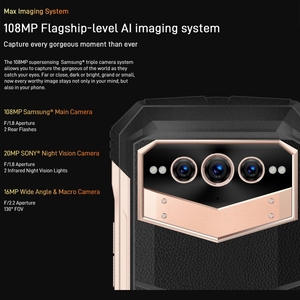 <span class=keywords><strong>DOOGEE</strong></span>-teléfono móvil inteligente con cámara de 108MP, celular resistente con resolución 5G, visión nocturna, 20GB RAM y 2023 GB rom, modelo Max 5G, novedad de 256 - Product Image 3