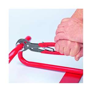 KNIPEX - 85 01 250 SmartGrip®Pince à pompe à eau à réglage automatique gris pince et coupe atramentisée - Product Image 2
