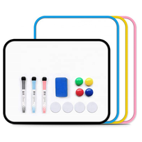Tableau blanc magnétique double face A4, imperméable, pour l'école, le bureau, la maison, tableau blanc de bureau personnalisé, tableau blanc effaçable à sec