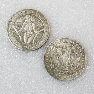 Drie 1878 Seks Godin Herdenkingsmunten Bikini Metal Retro Lucky Challenge Munt - Product Image 5