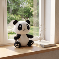 Peluche Panda Personnalisée en Coton PP, Jouet Anti-Stress pour Cadeaux d'Affaires Promotionnels OEM ODM