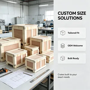 Caja de Madera Contrachapada para Logística, Circulación y Transporte, para Mercancías de Comercio Exterior, Caja para Envío Marítimo - Product Image 2
