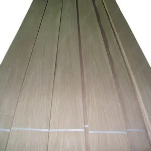 FSC 100% 0.50毫米天然美国白橡木贴面和贴面封边，用于室内家具和门