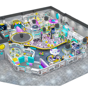 Equipo de Juegos Infantiles Personalizado para Parques Temáticos, Tobogán de Plástico, Set de Juegos Interior para Centros Comerciales - Product Image 2