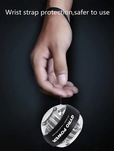 LED Giroscópico Autostart Muñeca <span class=keywords><strong>Power</strong></span> Trainer Gyro <span class=keywords><strong>Ball</strong></span> Muñeca Bola - Product Image 3