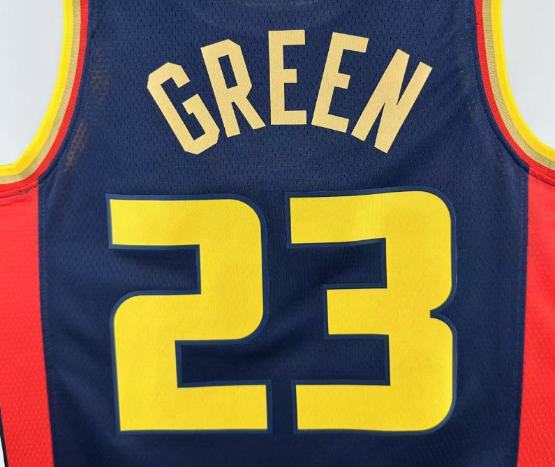 Red yellow Navy Green