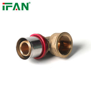 אביזרי לחיצה PEX 16-32 מ\\\"מ זווית זכר, תקן ISO 21003, ביצועים גבוהים, IFAN, פליז - Product Image 5