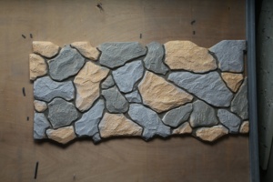 Losa Grande de Piedra <span class=keywords><strong>Caliza</strong></span> Triturada Pu Fortress, Tipo Ladrillo para Paredes Exteriores Culturales, para Paisajismo de Patios Exteriores - Product Image 3