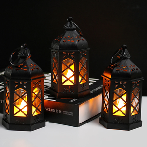 Linterna LED sin Llama – Linterna de Vela Vintage, Decoración Colgante para Exteriores e Interiores – Jardín, Patio, Fiesta, Ambiente Festivo - Product Image 6