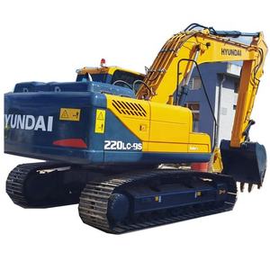 ฮุนไดใช้รถขุด220 220LC 220LC-9 220L กับสภาพการทำงานขุดใช้22ตันรถขุดหนักรักษาดีขาย - Product Image 1
