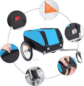 Vélo cargo électrique YOLO CT1014 OEM avec remorques en bois, charge utile de 150 kg pour les courses en ville - Product Image 5