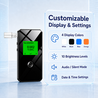 Alcootest numérique portable, détecteur d'alcool compact, analyseur d'alcoolémie personnel de haute précision