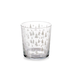 Set di 3 bicchieri in vetro White Pines da 35 cl - Product Image 1