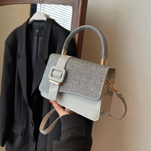 Korea Style Bling Bling Frauen taschen <span class=keywords><strong>PU</strong></span> Leder Frau Umhängetaschen Damen Süße Sling Square Taschen - Product Image 2