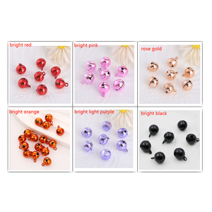 6mm 8MM 16MM 18mm oro cobre perro gato mascota Collar campanas fiesta vacaciones adornos colgantes campanas Navidad <span class=keywords><strong>Jingle</strong></span> Bells - Product Image 2