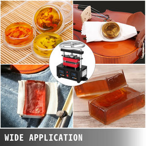 Ruida De Qualité Professionnelle Duel <span class=keywords><strong>Presse</strong></span> Chauffée 2.4 "X4.7" Pouces Manuel Machine De <span class=keywords><strong>Presse</strong></span> De Colophane de Chaleur Double - Product Image 2