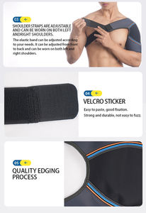 AOFIT ขายส่งสายรัดพยุงไหล่แบบปรับได้ทั้งซ้ายและขวา ทำจากนีโอพรีน ใช้ได้กับทุกขนาด - Product Image 5