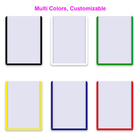 Porte-cartes personnalisés en PVC transparent pour cartes de baseball, de football et de jeux de sport