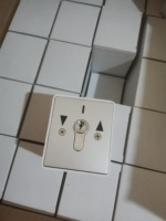 Sélecteur de clé modèle européen pour moteur central/moteur de porte tubulaire Style de conception moderne pour l'application de porte roulante