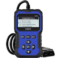 Escáner OBD2 Profesional V410, Probador de Batería, Herramienta de Diagnóstico para Autos en Varios Idiomas, para 4Runner (2000-2021) 9-16V